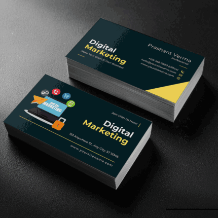 Business cards AQ coating