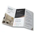 Matte Finish Brochures tri-fold