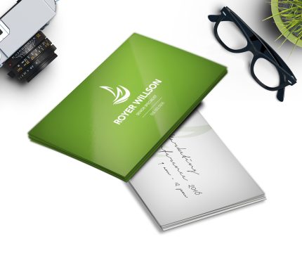 Business cards<br>14pt Writable + UV (C1S)